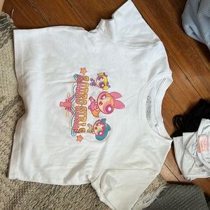 Women’s Power Puff Girl’s Crop Top